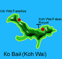 MAP KOH CHANG ISLAND_MAP OF KO CHANG MAP_КАРТА ОСТРОВА КО ЧАНГ_КАРТЫ ОСТРОВА ЧАНГ