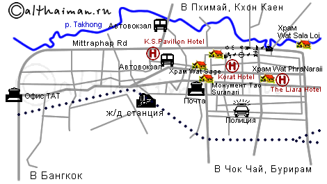 ����� ������ ���������_MAP OF KHORAT