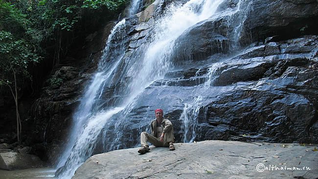 TADMORK WATERFALL THAILAND_ВОДОПАД ТАД МОРК ТАИЛАНД