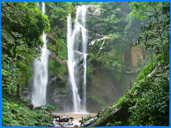 TADMORK WATERFALL THAILAND_ВОДОПАД ТАД МОРК ТАИЛАНД