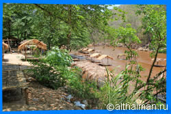 Ход - Чианг Май - Chiang Mai, Hod area, Op Luang -  Mae Chaem river - Thep Phanom hot spings
