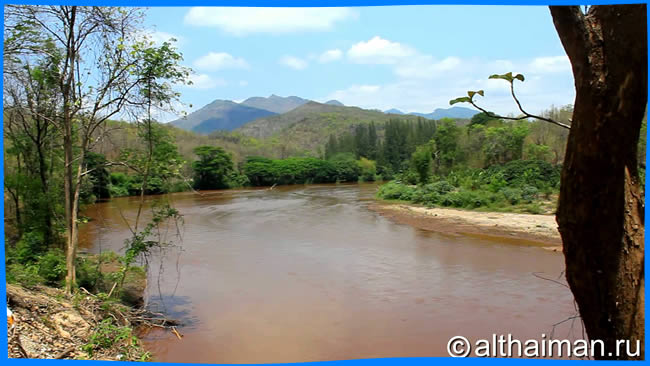 Ход - Чианг Май - Chiang Mai, Hod area, Op Luang -  Mae Chaem river - Thep Phanom hot spings