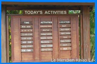 LE MERIDIEN KHAO LAK BEACH & RESORT 
