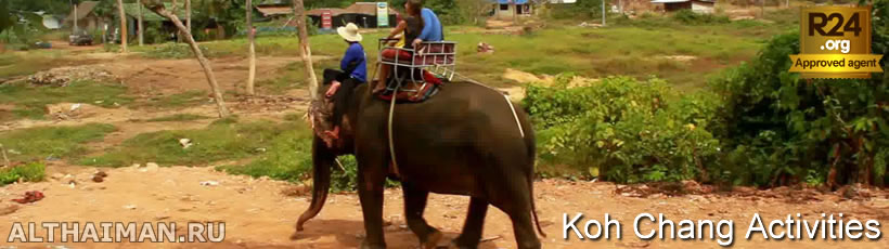 Koh Chang Elephant Trekking, Koh Chang Activities