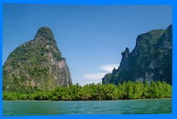 География Национального Парка Khao Phanom Benja 