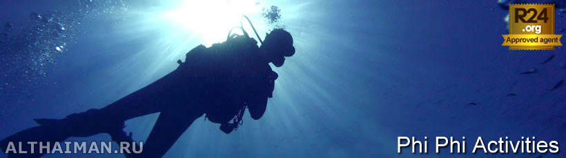 Phi Phi Islands Diving, Phi Phi Islands Dive Sites