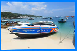 From Phuket, Krabi, Ao Nang to Phi Phi by speedboat