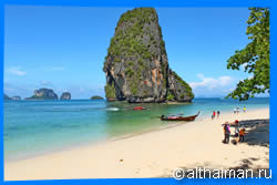 Railay beach, Krabi, Краби, пляж Рейли Бич