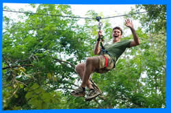 Парк Приключений Jungle Xtrem Adventures в Пхукете, Пхукет Отзывы,  Активный Отдых на Вершинах Деревьев в Чалонге