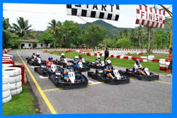 Гонки на Картах Patong Go-Kart в Пхукете,  Трасса для Авто-Гонок рядом с Патонг Бич
