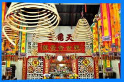 Храм Jao Mae Kuan Im Shrine в Пхукете, Пхукет Таун Достопримечательности, Китайские Храмы