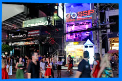 Клуб Gossip Boutiq Supperclub Пхукет,  Пхукет Отзывы, Модный Коктейль-Лаунж Клуб на Бангла Роуд в Патонг Бич