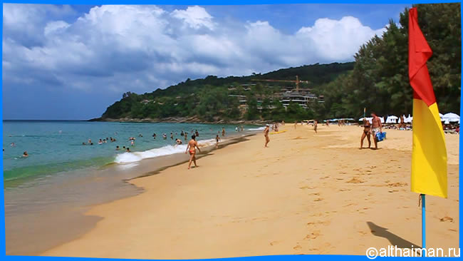 ПЛЯЖ НАЙ ТОН  ПХУКЕТ ОТЕЛИ ПХУКЕТА NAI THON  BEACH 