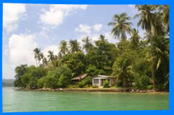 Остров Koh Maphrao - Кокосовый Остров возле Пхукета, Реальный Сельский Остров недалеко от Восточного Побережья Пхукета 