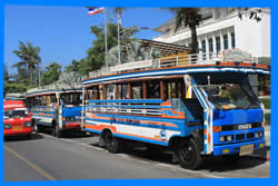 Местный автобус: между пляжами Ката Бич - Карон Бич - город Пхукет 