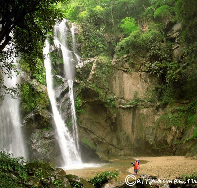 ВОДОПАД МОРК ФА_CHIANG MAI NORTH THAILAND HOTELS HOSTELS RESORTS BUNGALOWS_ ЧИАНГ МАЙ ЧАНГ МЕЙ СЕВЕРНЫЙ ТАИЛАНД_MORK FA  WATERFALL