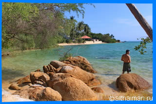 Play Laem beach Koh Phangan Ко Панган Тайланд