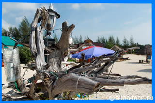 Ao Sri Thanu  beach Koh Phangan Ко Панган Тайланд