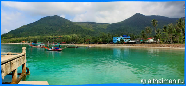 The Chaloklum pier Photo ОСТРОВ КО ПАНГАН _ КОХ ПХАНГАН ТАИЛАНД _KOPANGAN_ KOH PHANGAN ISLAND THAILAND 