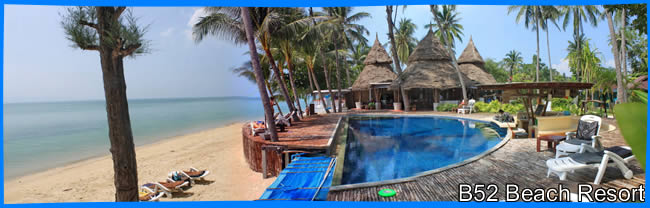 B 52 Beach resort Koh Phangan