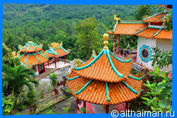 Chinese Temple in Koh Phangan, Koh Phangan Attractions. must see 