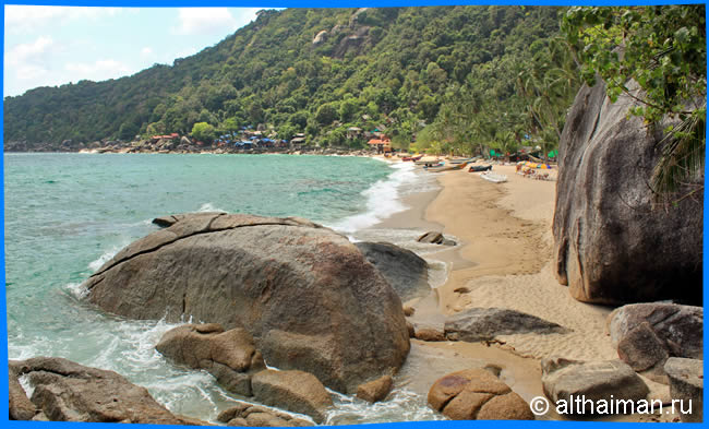 haad yuan beach koh phangan 