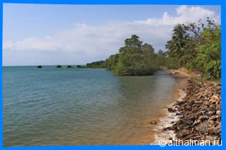Ao Hin Kong beach Koh Phangan Ко Панган Тайланд