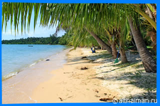 Ao Hin Kong beach Koh Phangan Ко Панган Тайланд