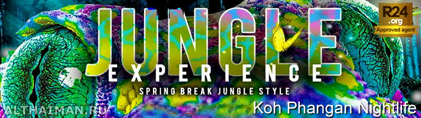 Jungle Experience, Koh Phangan Music Festivals & Parties, Party