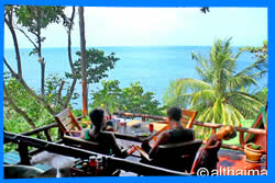 Lucky Resorts’s restaurant Haad Gruad (Kruad) beach