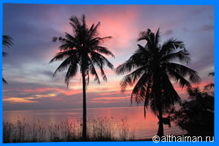 Wok Tum beach Koh Phangan Ко Панган Тайланд