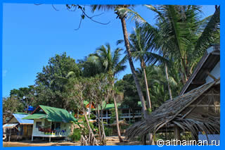 Wok Tum beach Koh Phangan Ко Панган Тайланд