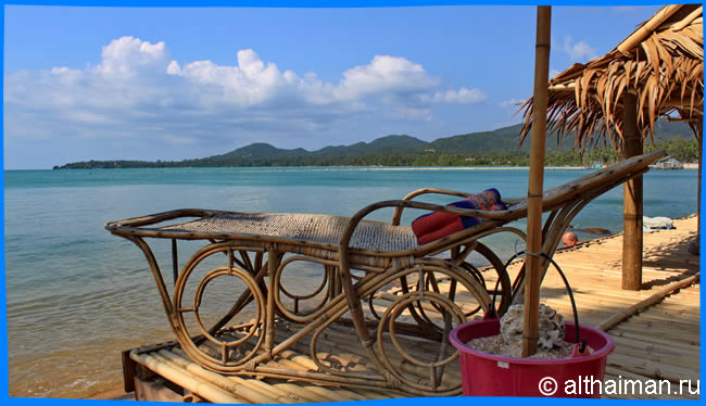 Wok Tum beach Koh Phangan Ко Панган Тайланд