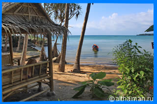 Wok Tum beach Koh Phangan Ко Панган Тайланд