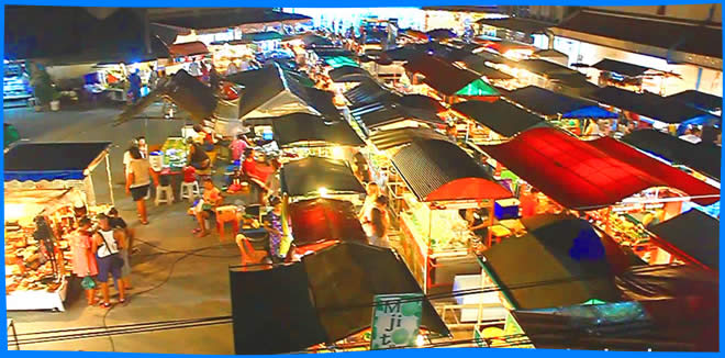 Thong Sala Food Market
