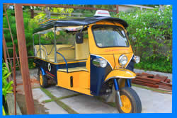 Travel Around Koh Phangan, Taxi, Motorbike, Boat Information for Koh Phangan