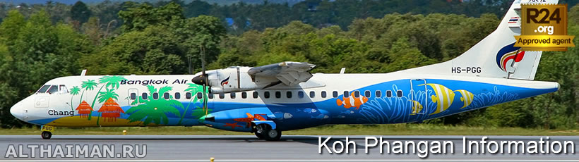 Travel There by Air-Plane, How to Get to Koh Phangan,  Information